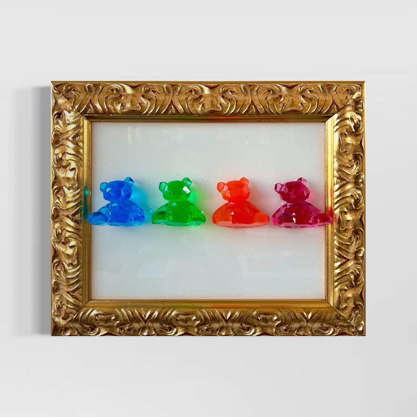 3D Bears frame - Colorful - Limited Edition