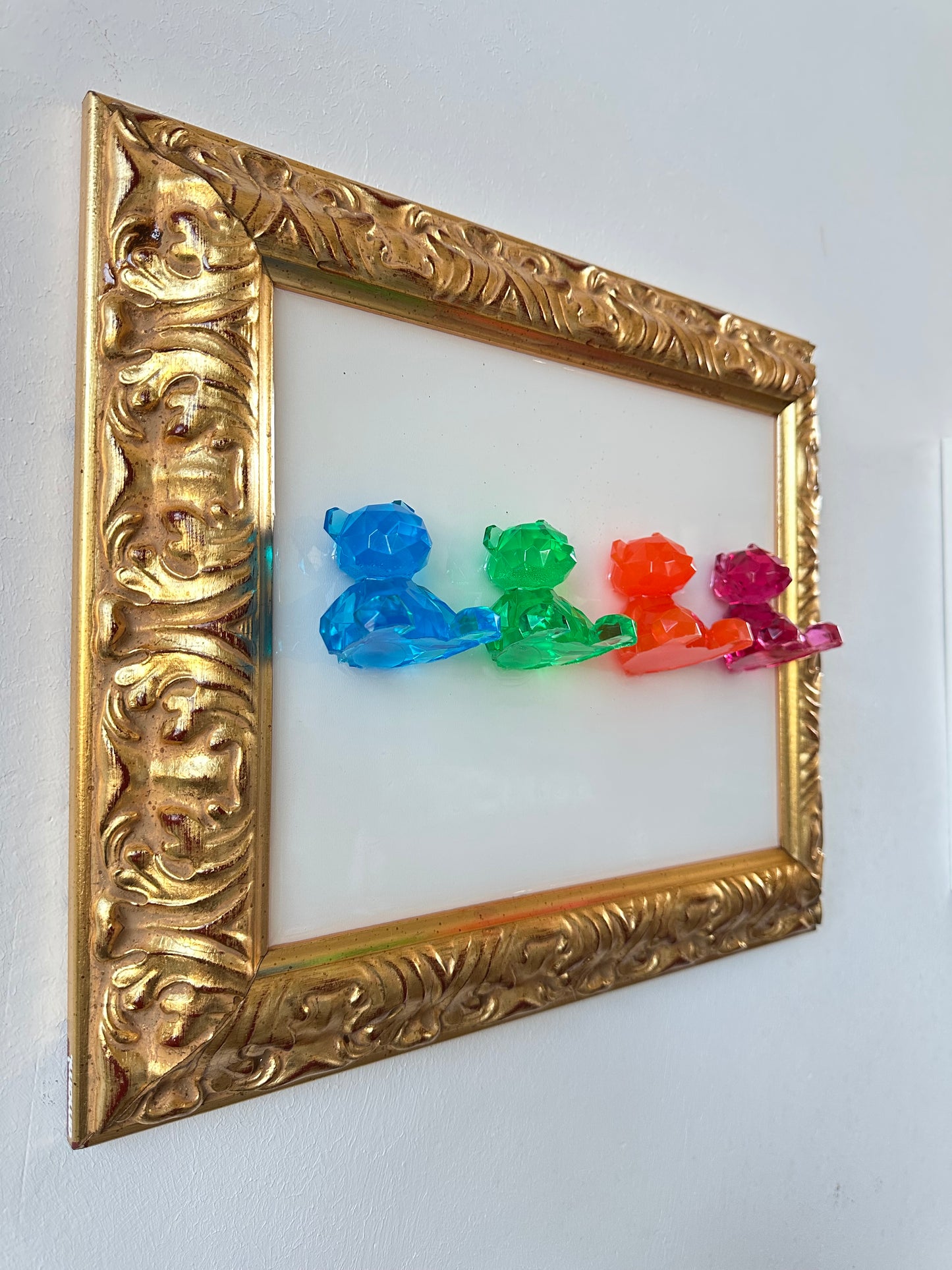 3D Bears frame - Colorful - Limited Edition