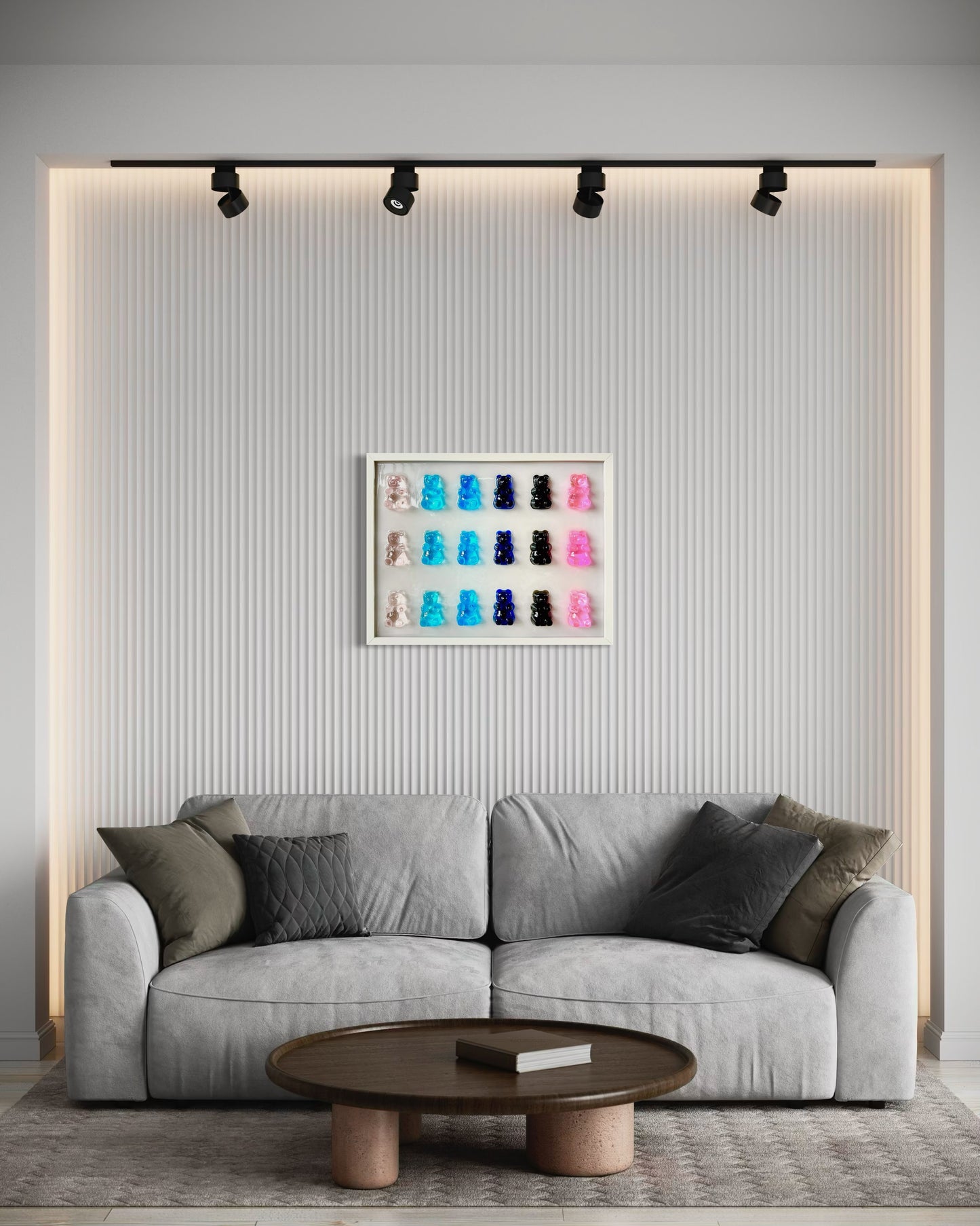 Triple Bears frame - Shadow