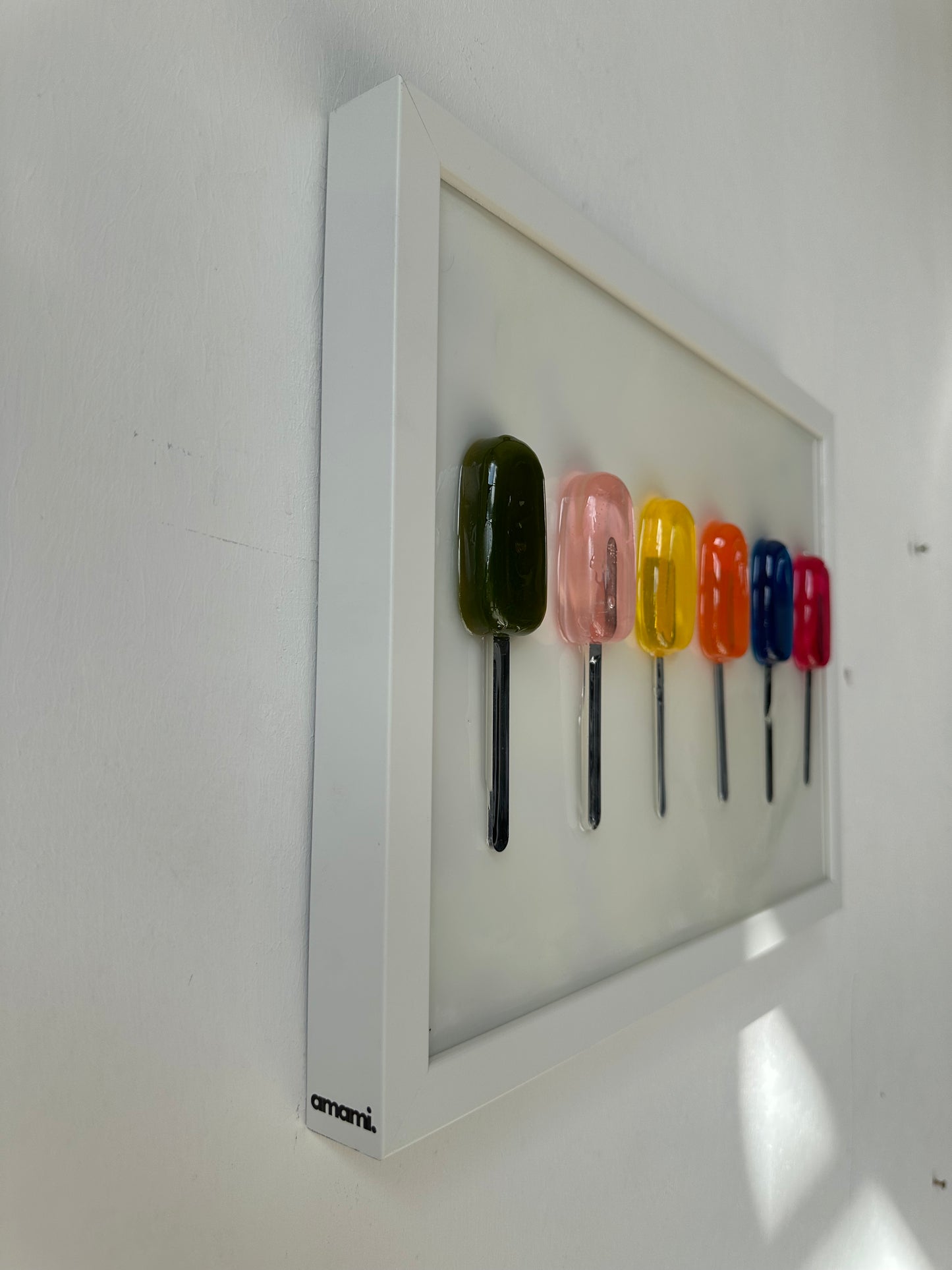 Popsicle frame - Colorful
