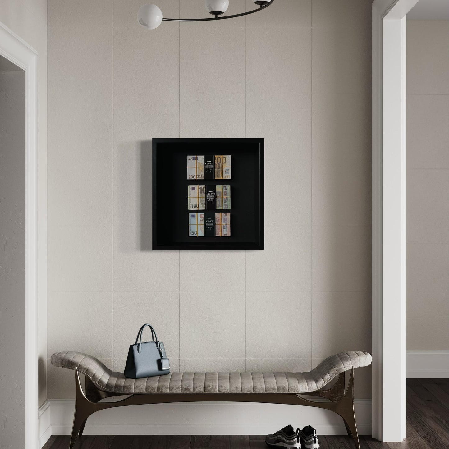 Quadro Money – Vertikaler Geldblock 80.000 €