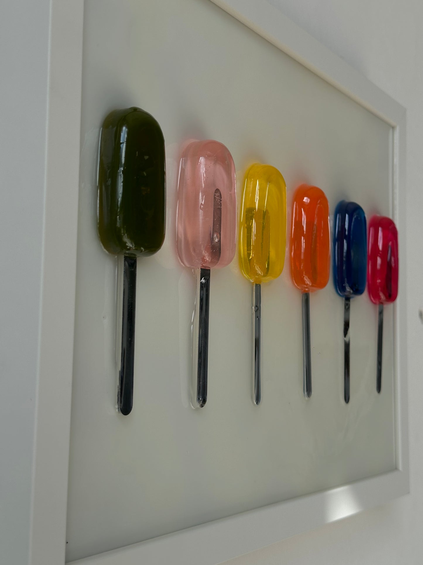 Popsicle frame - Colorful