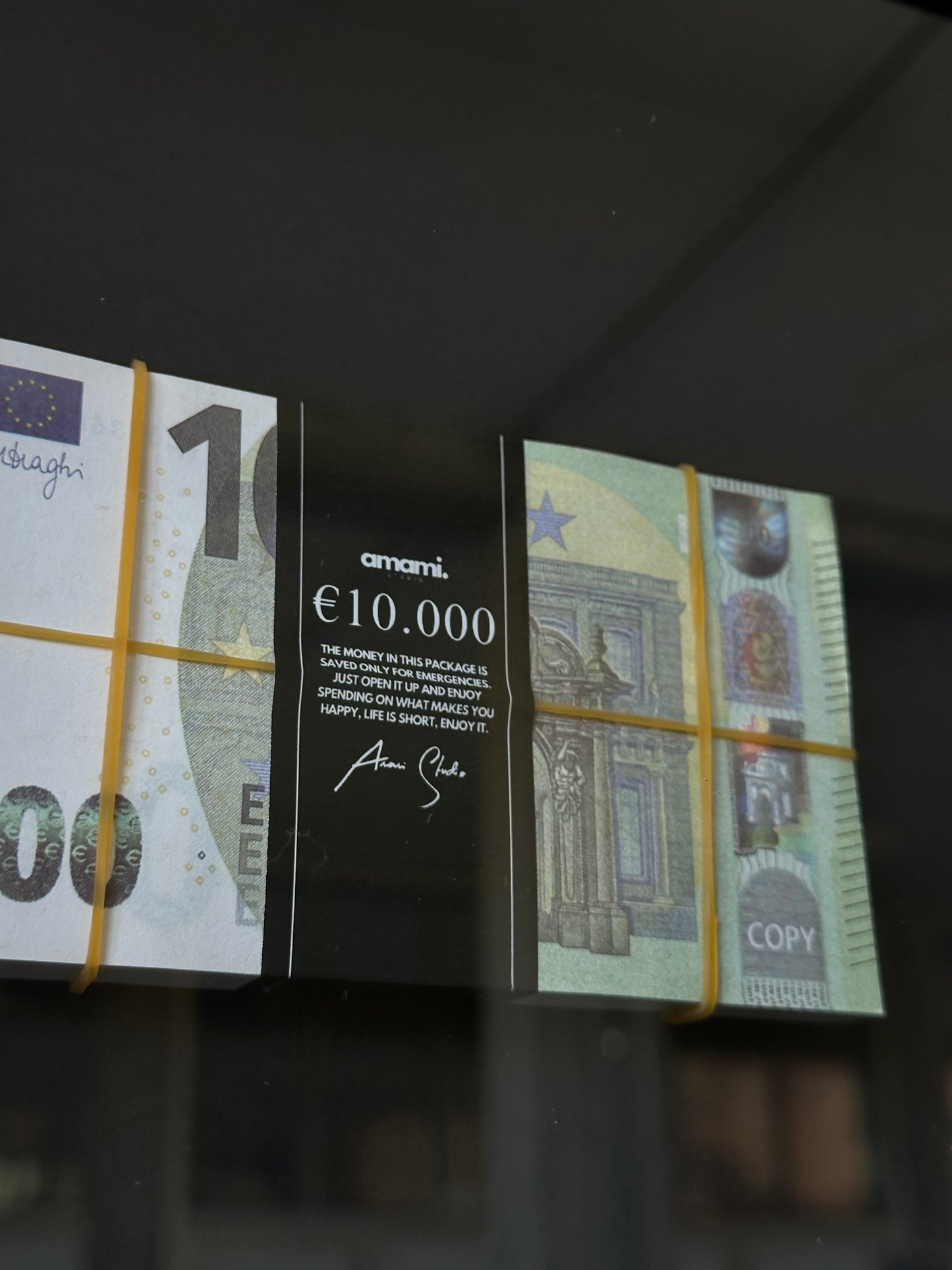 Bundle of 3 frames - Money Art Series €100