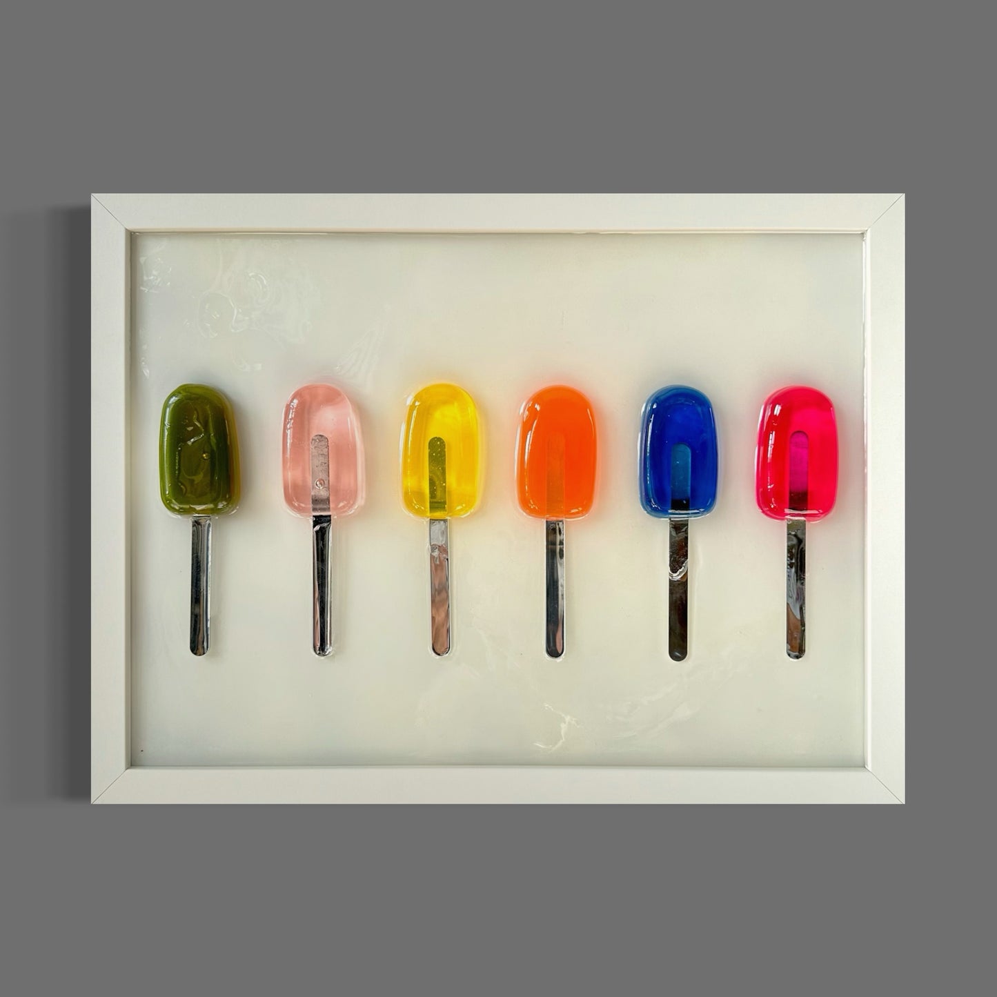 Popsicle frame - Colorful
