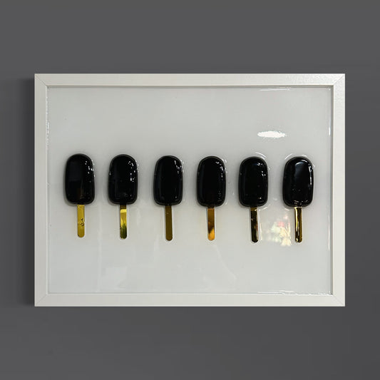 Quadro Popsicle - Black Gold