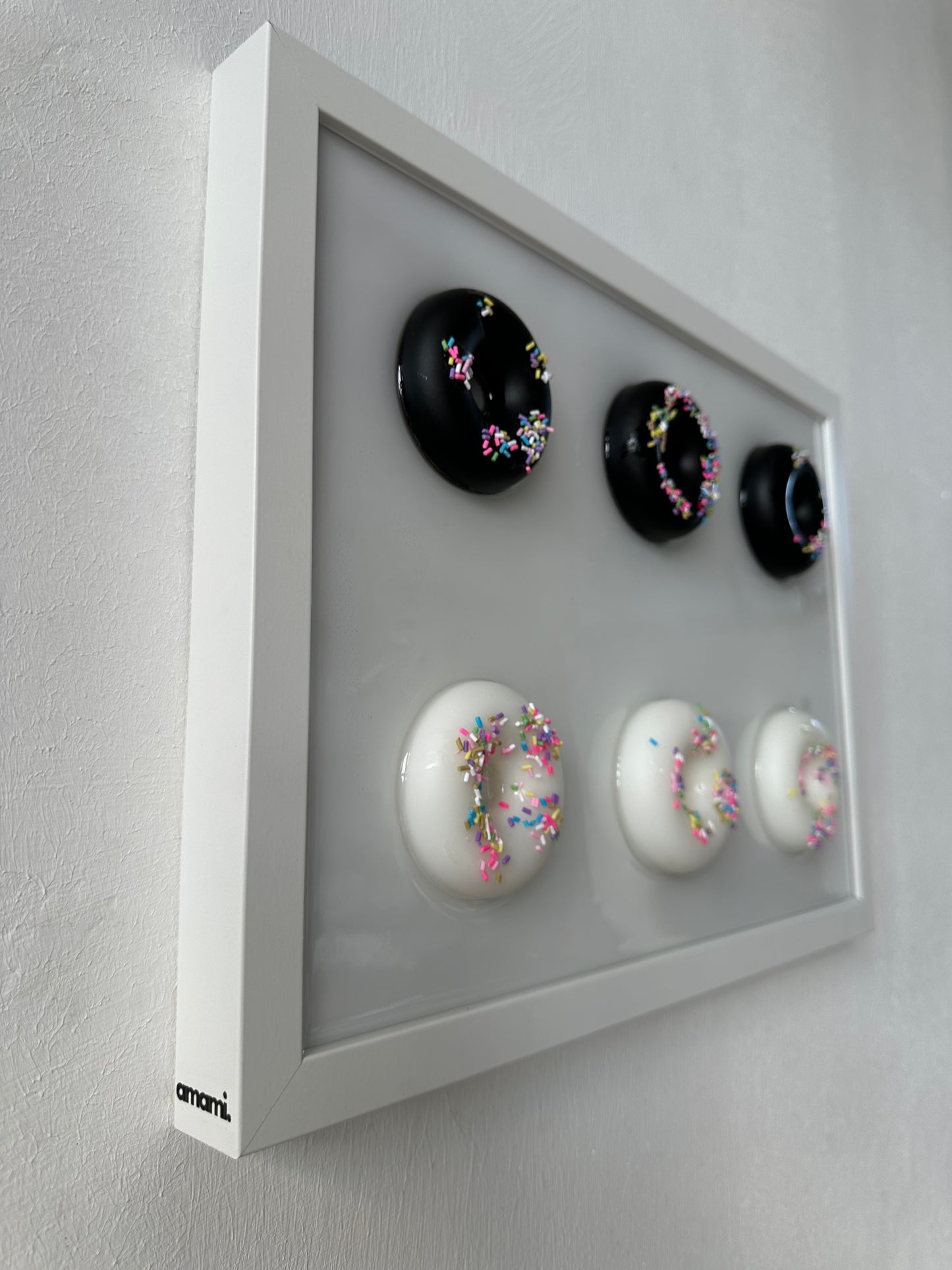 Quadro Donuts - Black & White, Sprinkles