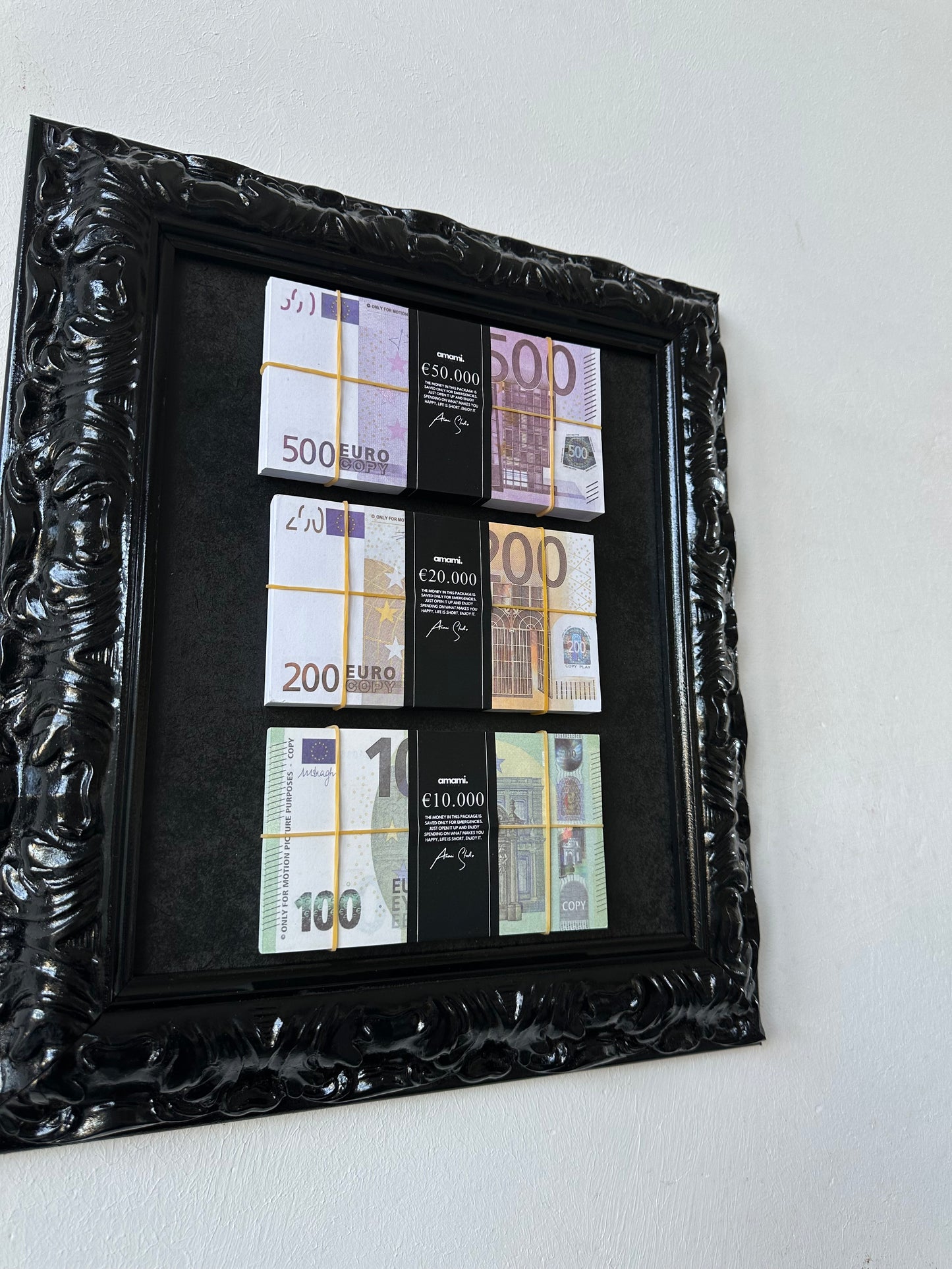 Quadro Money - The Black Reserve - Cash Block 80.000€