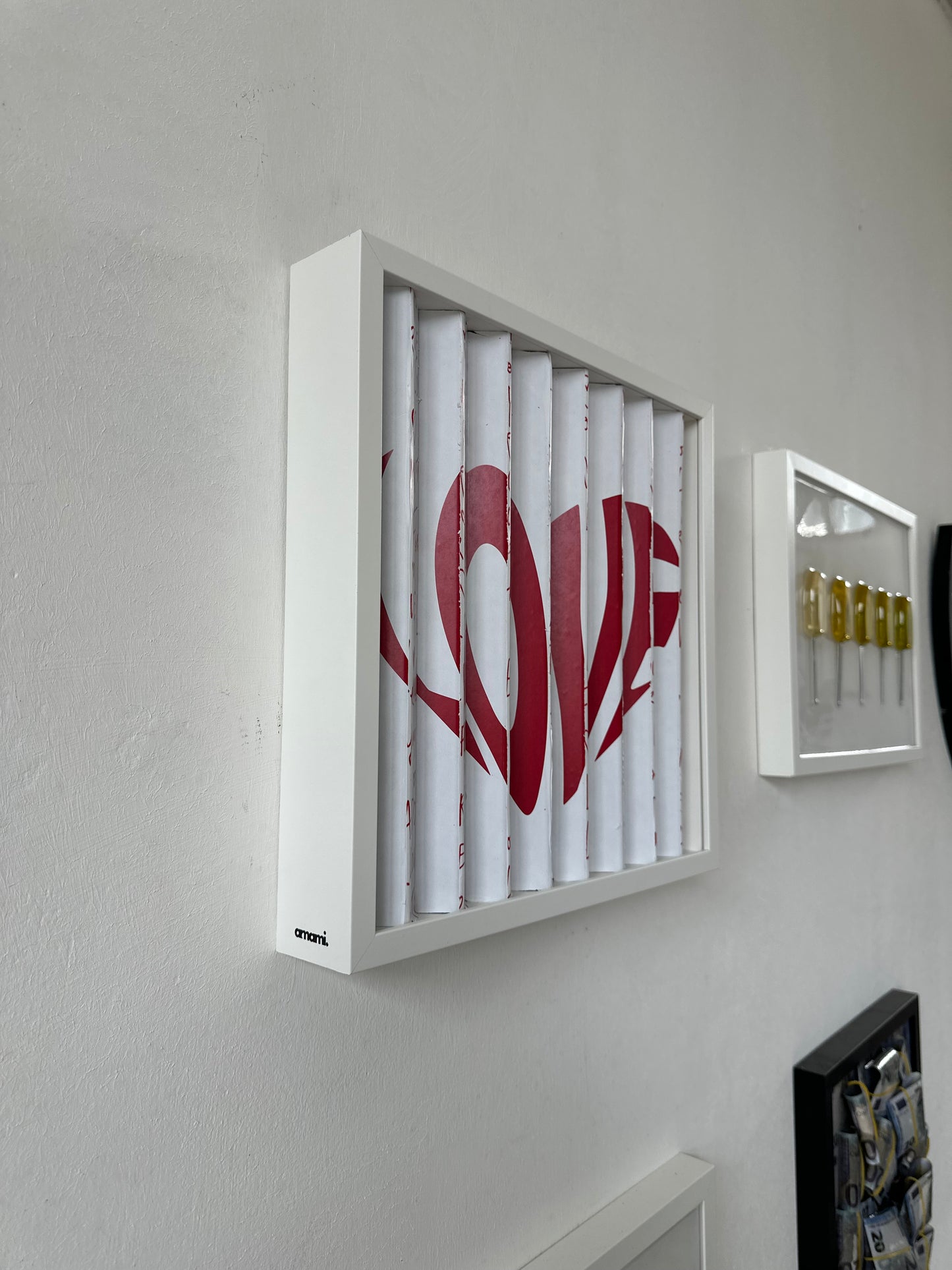 Love/True Love - Quadro con cornice