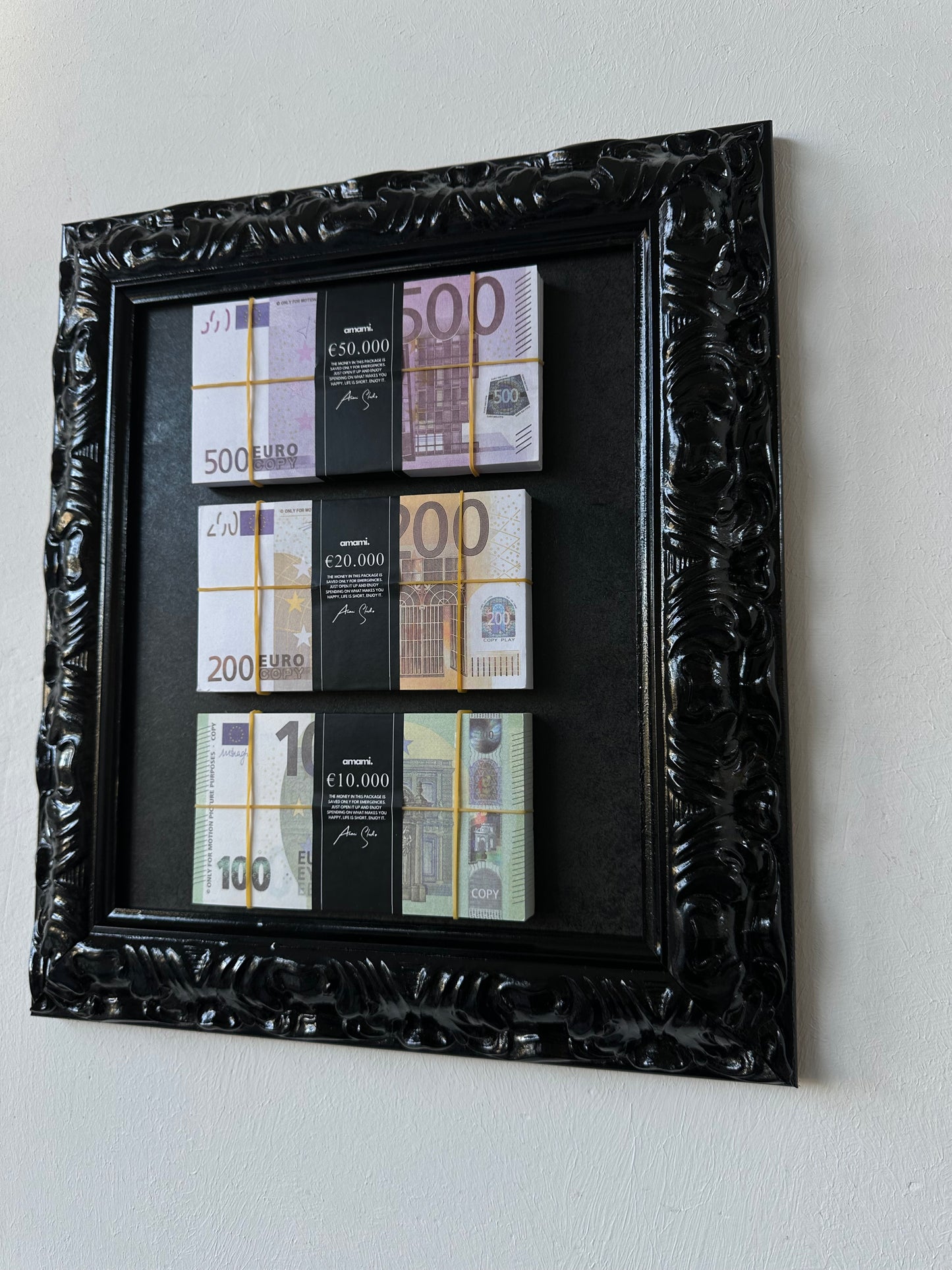 Quadro Money - The Black Reserve - Cash Block 80.000€