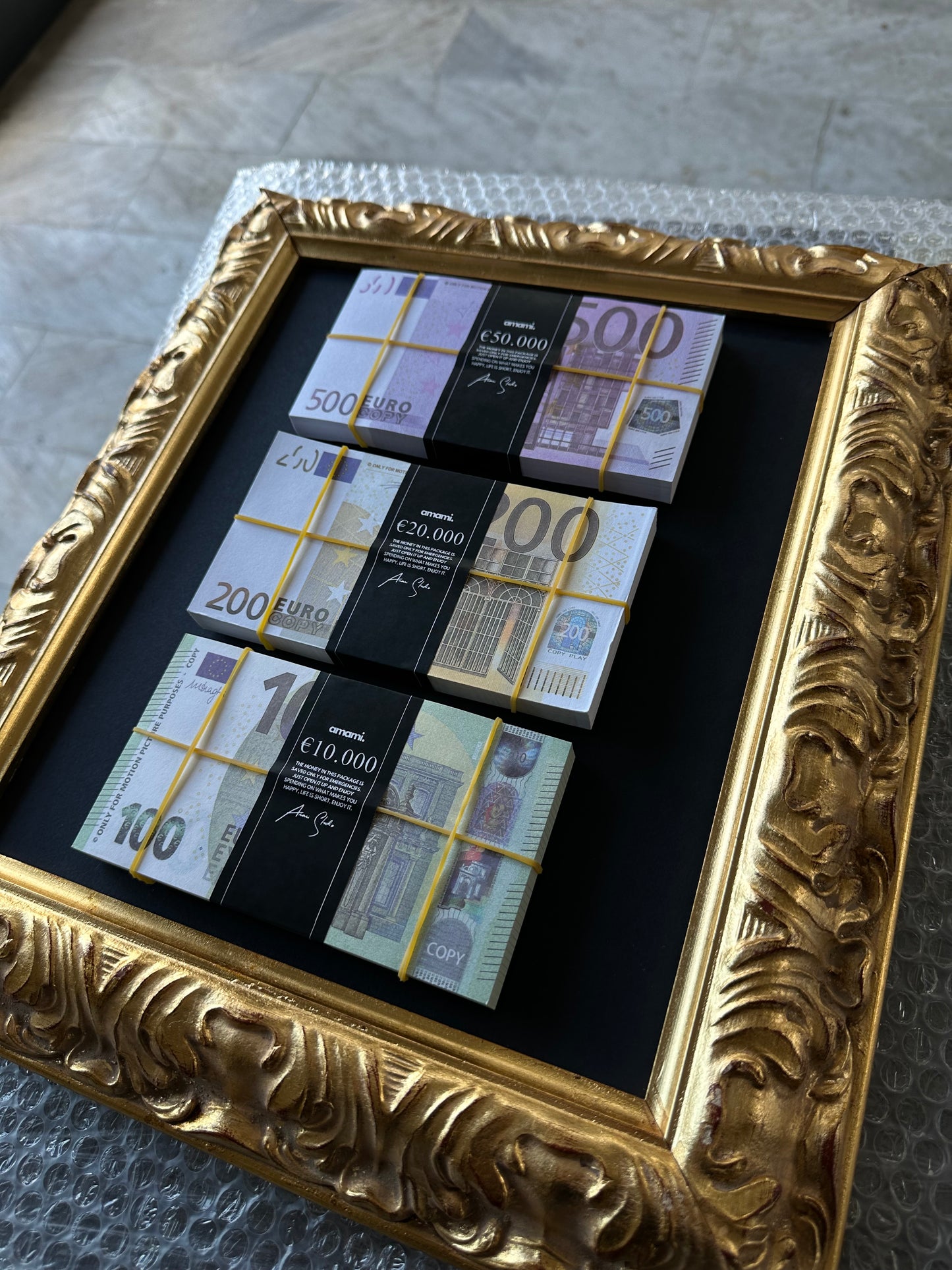 Quadro Money - The Golden Reserve - Cash Block 80.000€