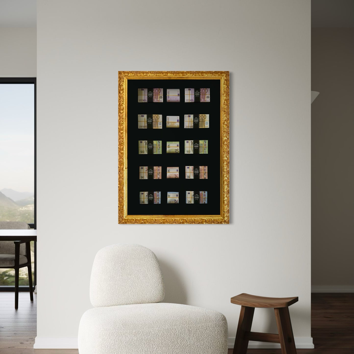 Quadro Money - BAROCCO Big Money Wall XL