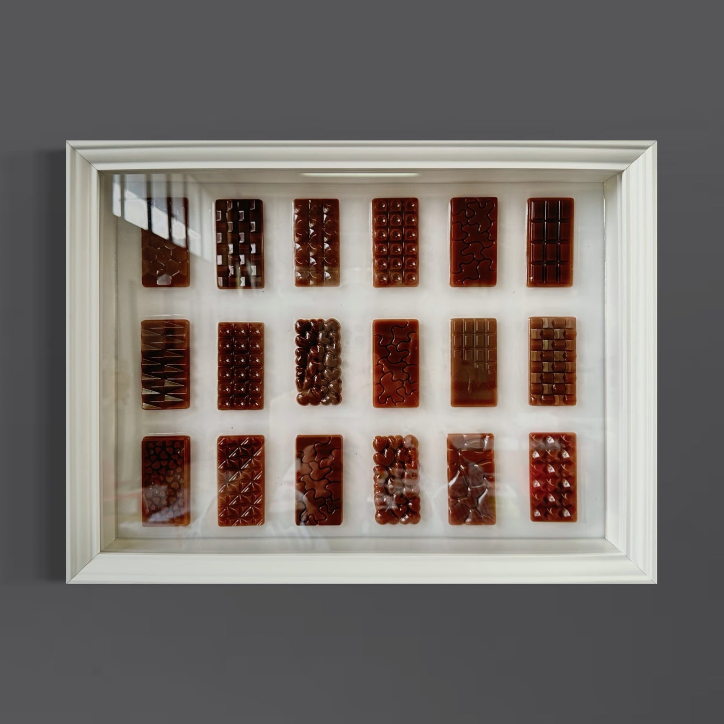 Chocolate Bars frame - Brown