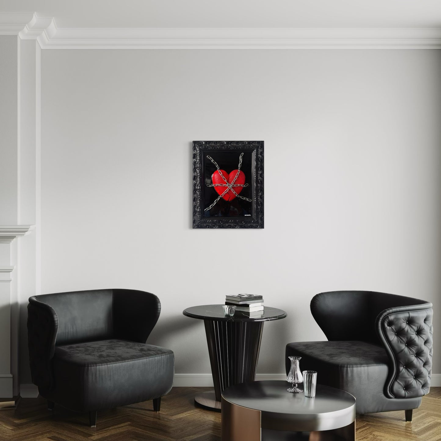 Quadro Cuore & Catene - Limited Edition