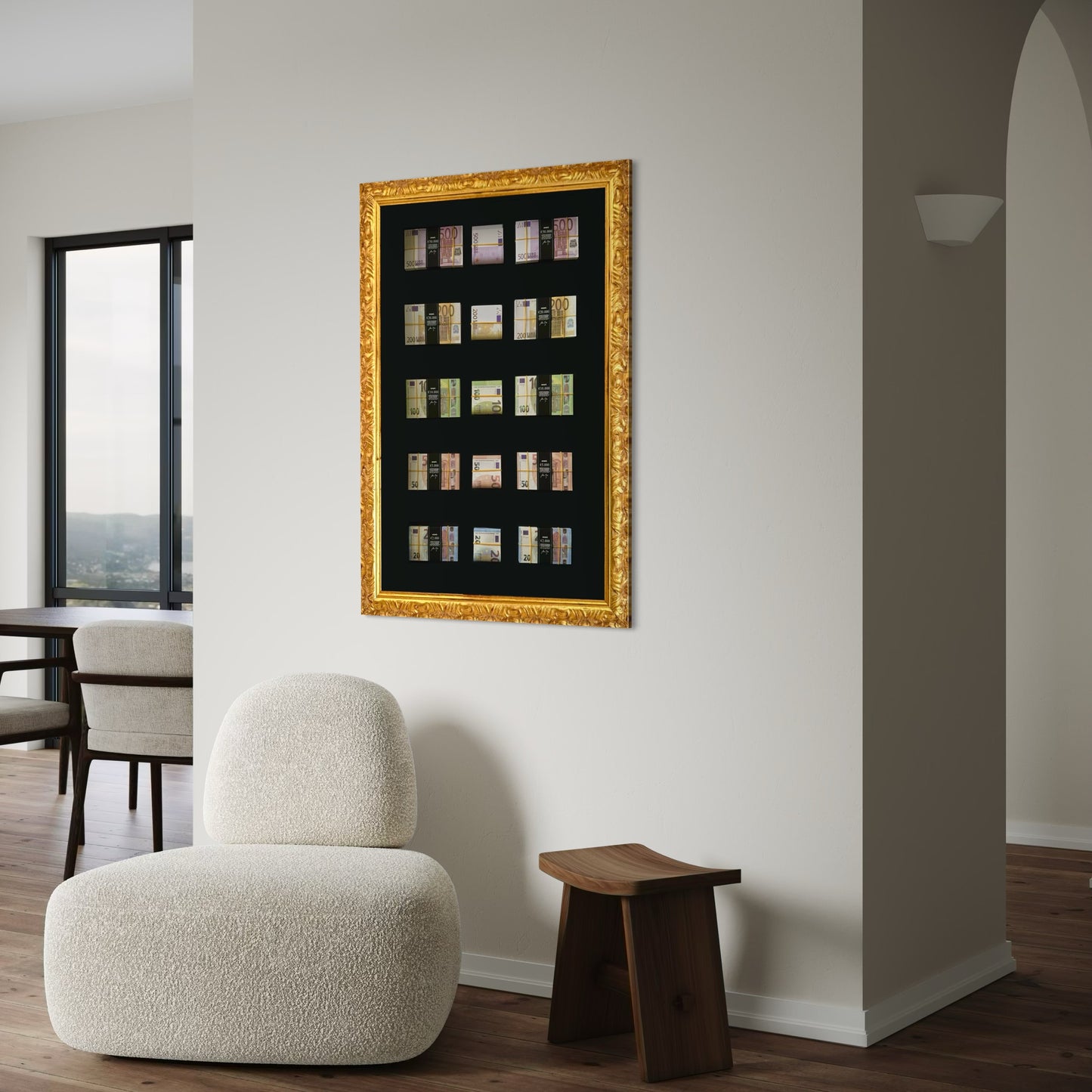 Quadro Money - BAROCCO Big Money Wall XL