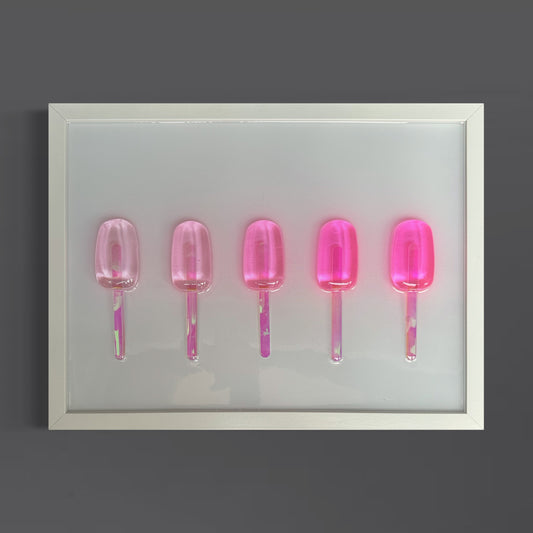 Quadro Popsicle - Shades of Pink