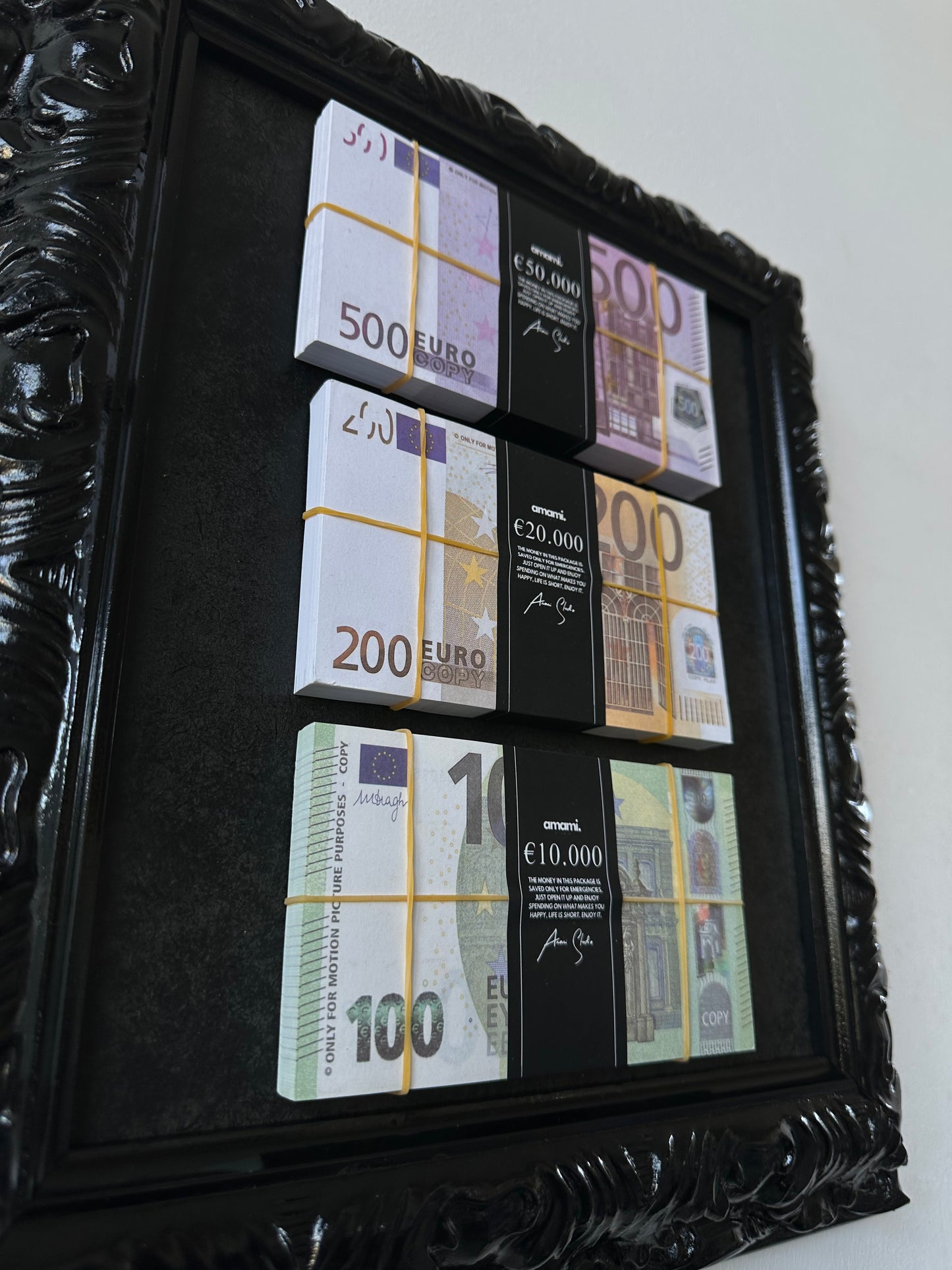 Quadro Money - The Black Reserve - Cash Block 80.000€