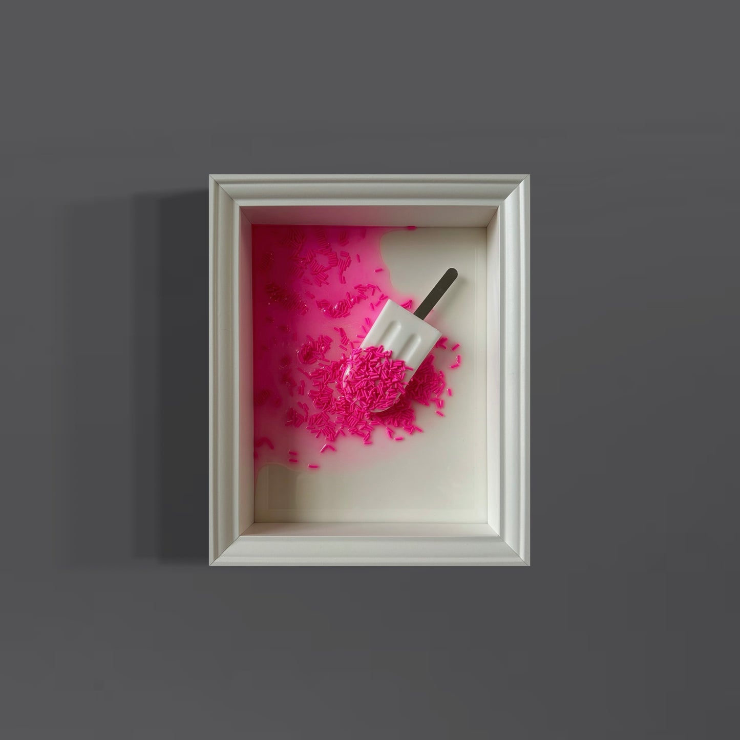 Quadro Ghiacciolo - “Melted Popsicle Pink”