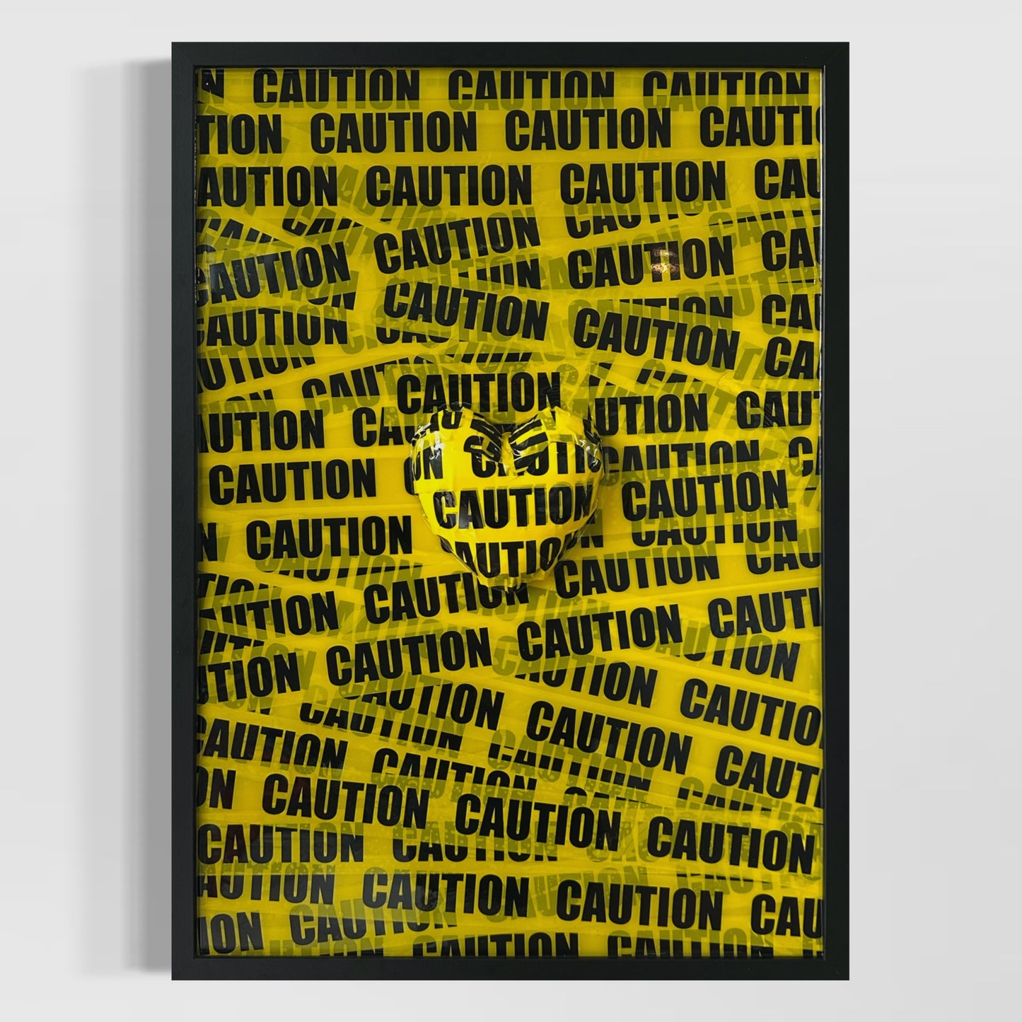 Quadro Cuore “Handle with Caution” - disponibile in 2 colori