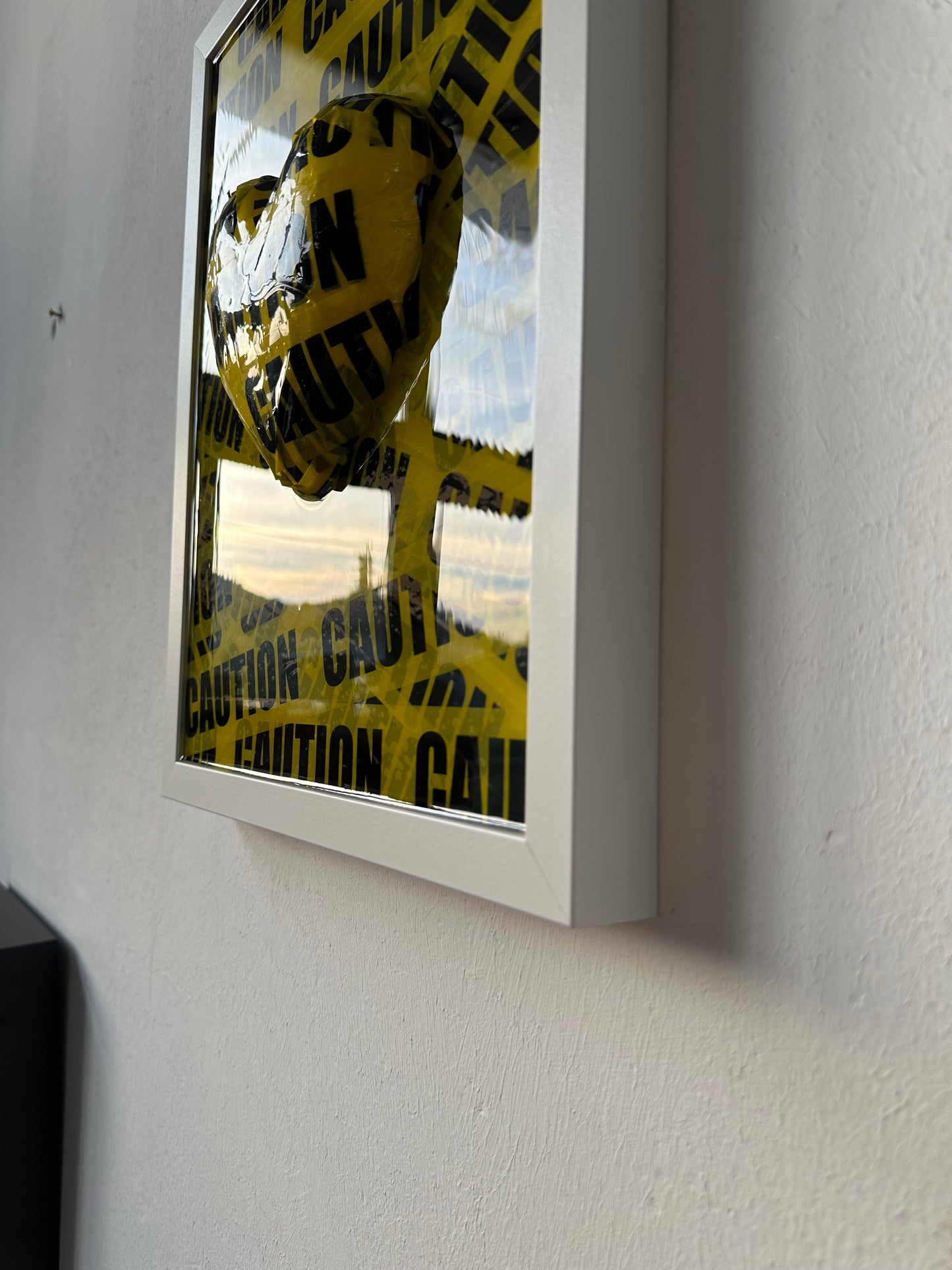 Quadro Cuore “Handle with Caution” - disponibile in 2 colori