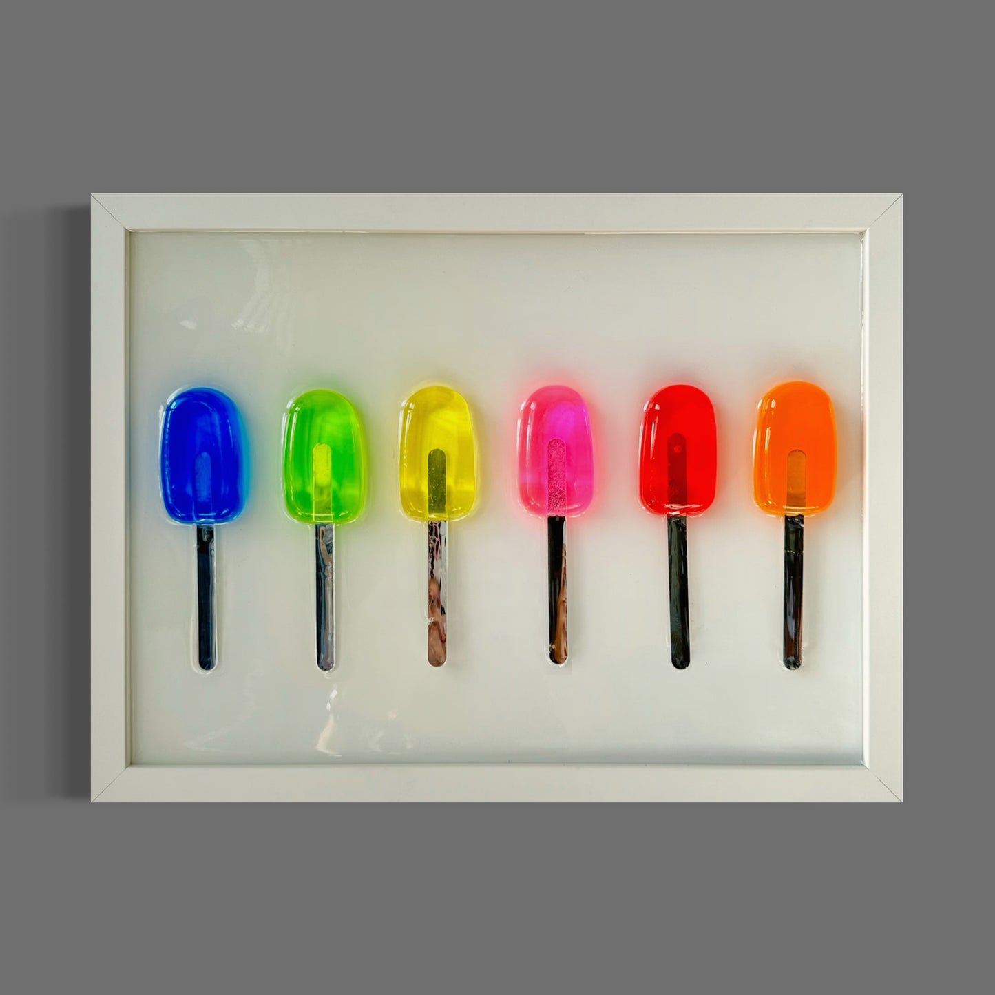 Quadro Popsicle - Rainbow